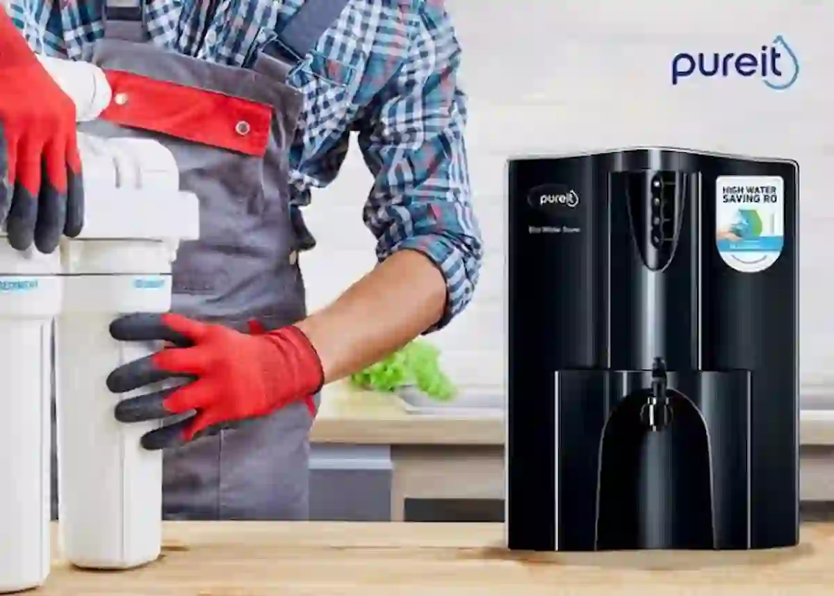 Pureit RO Technician at work